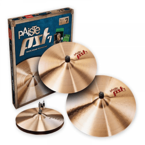 PAISTE PST7 Medium Universal Set Hi-Hat 14"+Crash 16"+Ride 20"