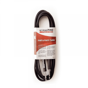 STAGEPRO CABLES SPG10G Cable Instr 3mts, plugs rectos 1/4-1/4, Standard
