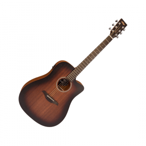 Vintage Statesboro' 'Dreadnought' Electro-Acoustic Guitar ~ Whisky Sour