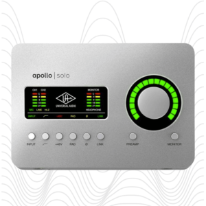 Universal Audio Apollo Solo, Interfaz Audio Thunderbolt 3 Heritage Edition