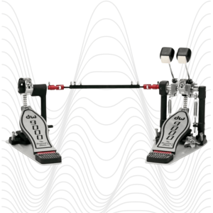 DW Drums Pedal de Bombo Doble Serie 9000