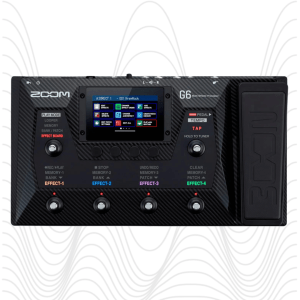 Pedalera multiefecto Zoom G6