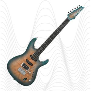Guitarra eléctrica Ibanez SA460MBW - Sunset Blue Burst
