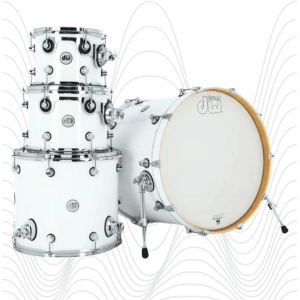 DW Drums Design Maple, Shellpack 4 Piezas - Gloss White