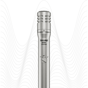 Shure SM81 Micrófono de condensador de instrumento