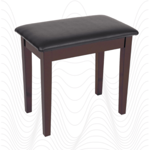 Kinsman KPB01 Banqueta Piano Porta-Accesorios Color: Café Satín