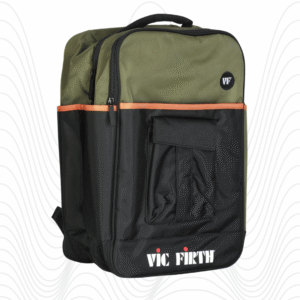 Vic Firth Professional Tech Mochila - Verde/Negro