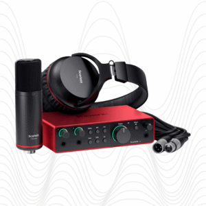 Pack homestudio Focusrite Studio Scarlett 2i2 4th gen
