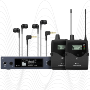 Sennheiser EW IEM G4-A TWIN Sistemas Inalámbrico de Monitoreo In-ear