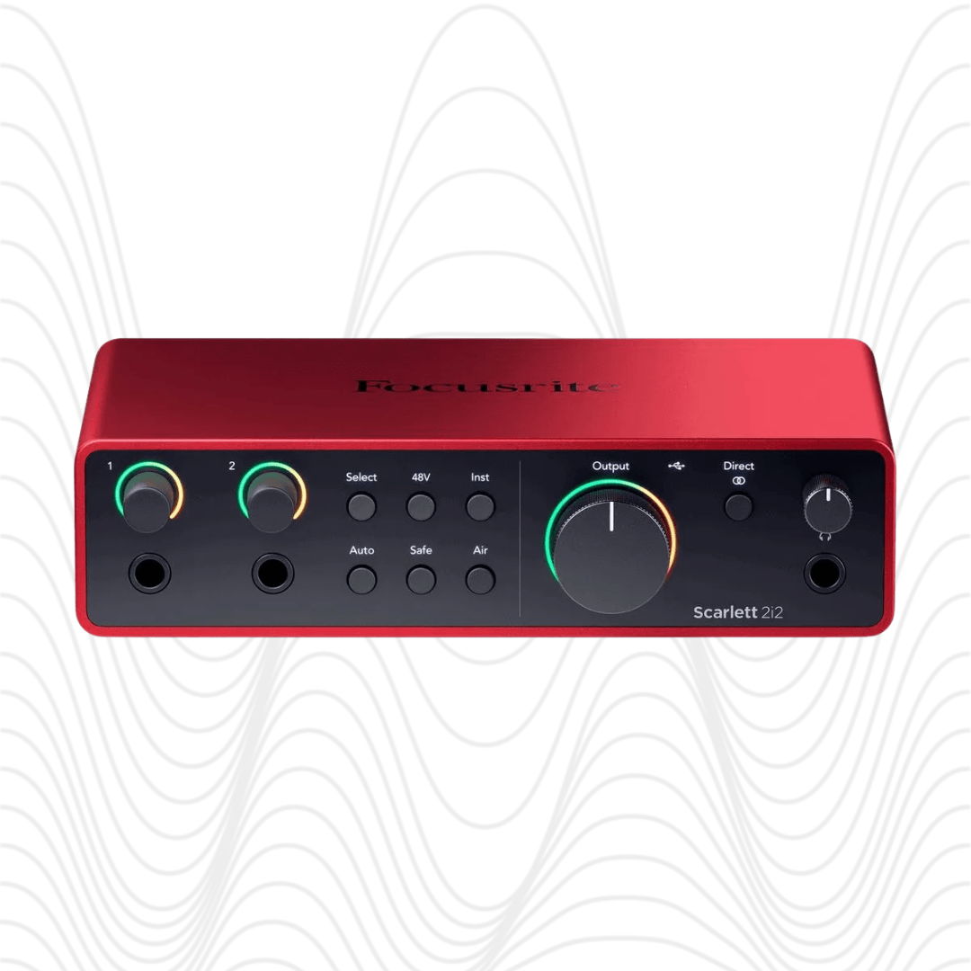 Interfaz de audio Focusrite Scarlett 2i2 4th Gen