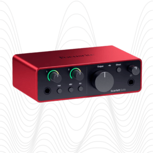 Interfaz de audio Focusrite Scarlett Solo 4th Gen