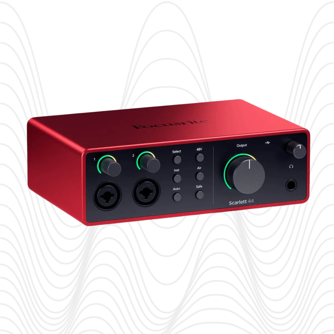 Interfaz de audio Focusrite Scarlett 4i4 4th Gen