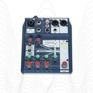 Soundcraft Notepad-5 Mezclador Análogo 5 Canales con Interfaz USB