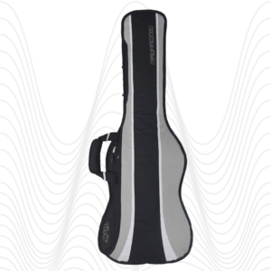 MADAROZZO® G0050 Funda Guitarra Clásica 4/4 MADElegant™ Acolchado 20mm | Black/Grey