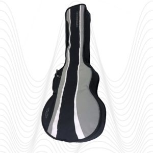 MADAROZZO® G0050 Funda Guitarra Acústica Jumbo MADElegant™ Acolchado 20mm | Black/Grey