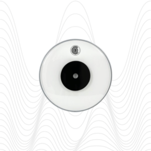 LAW 16 – Parche Transparente de 16" con Black Donut
