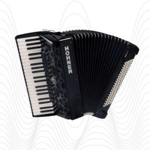 Acordeón Hohner Amica Forte 120 A38321 - Black