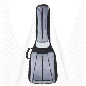 MADAROZZO® G0070 Funda Guitarra Acústica Dreadnought MADEnergetic™ Acolchado 40mm | Silver Metallic