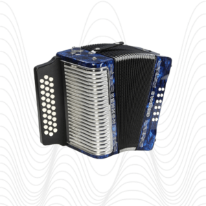 Acordeón Diatónico Hohner Corona II FBbEb - A5644 - Deep