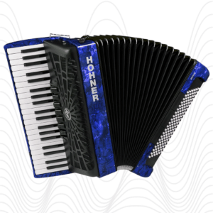 Acordeón Cromático Hohner Bravo III 120 A16842 - Azul