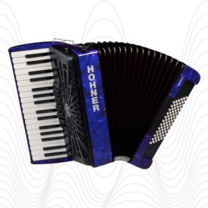 Acordeón Cromático Hohner Bravo III 72 A16642 - Deep Blue